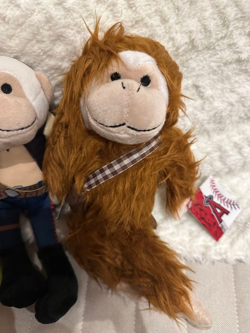 【激レア】MLBエンゼルス　ラリーモンキー3体セット