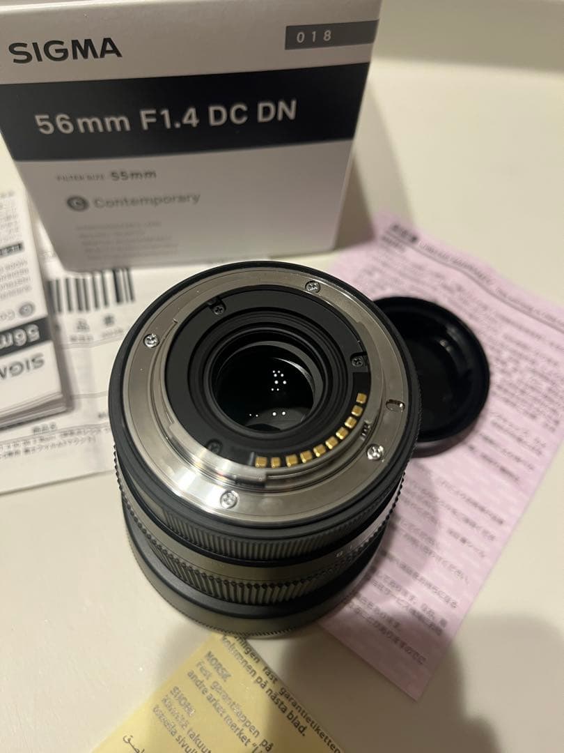 SIGMA 56mm F1.4 DC DN FUJIFILM Xマウント　超美品