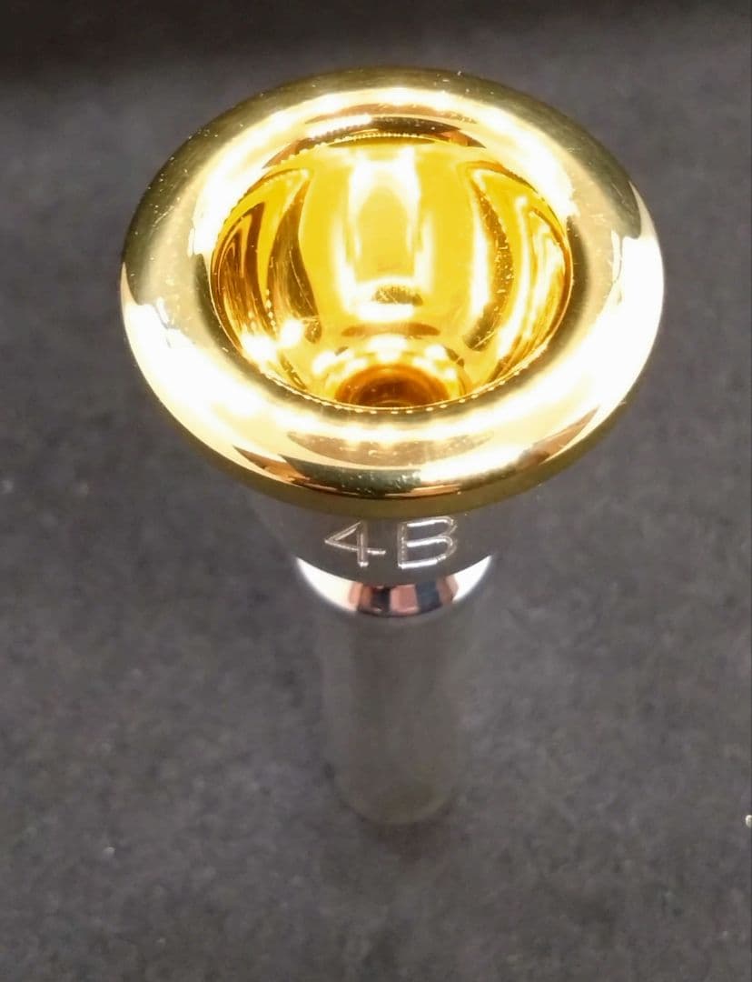 DENIS WICK 4B Heritage コルネットマウスピース リム金