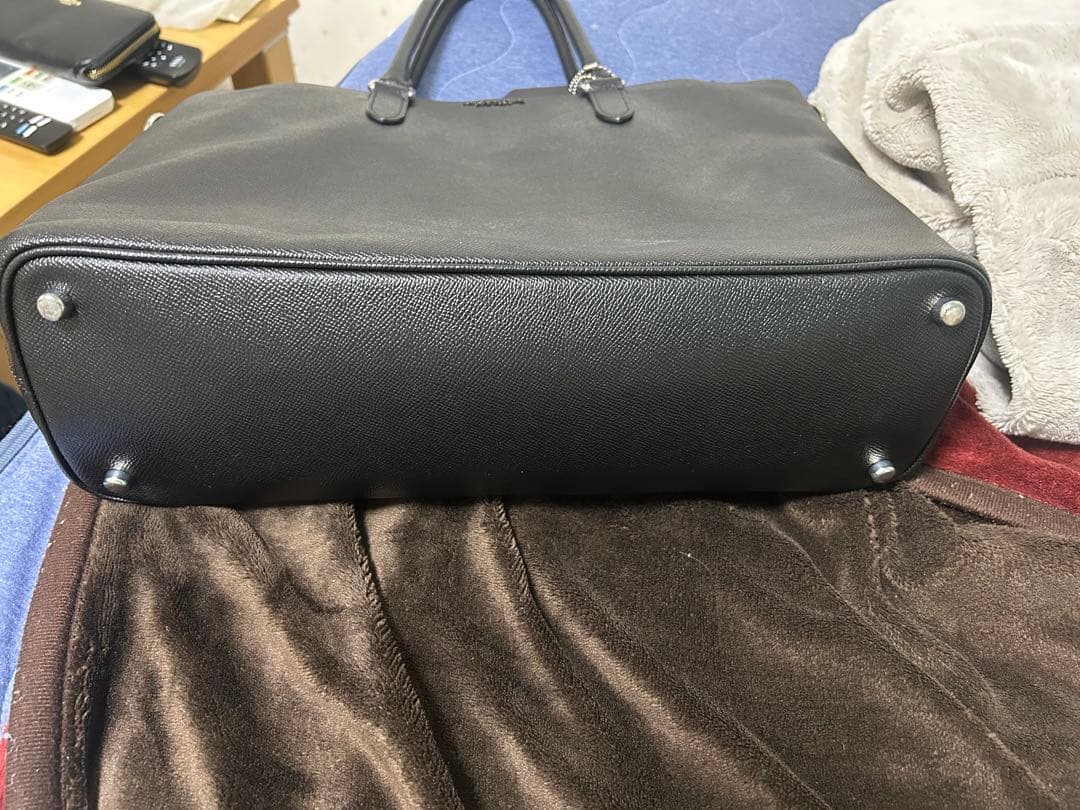COACH ブラック ビジネスバッグ