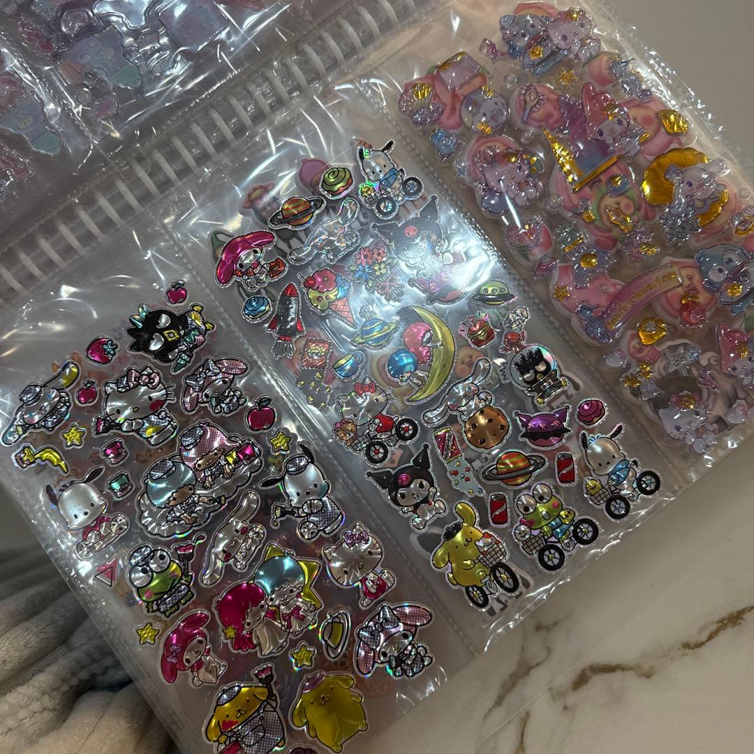 e*K様 シール帳 A4 シートシール収納 完成品