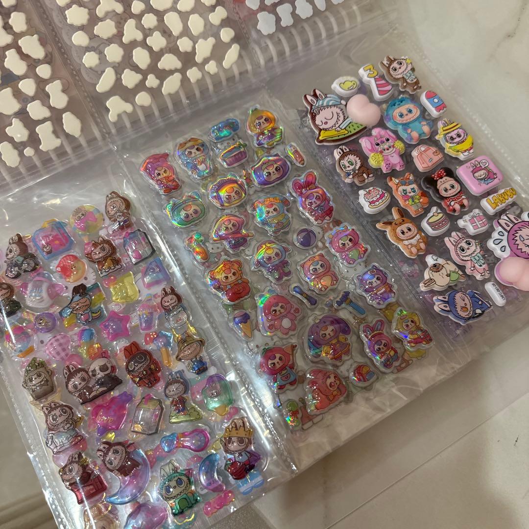 e*K様 シール帳 A4 シートシール収納 完成品