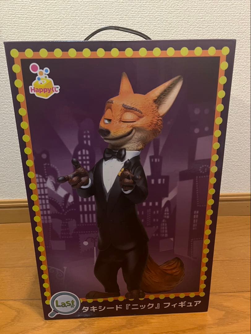 ズートピア ニック・タキシード フィギュア ズートピア２ハッピーくじラストワン賞