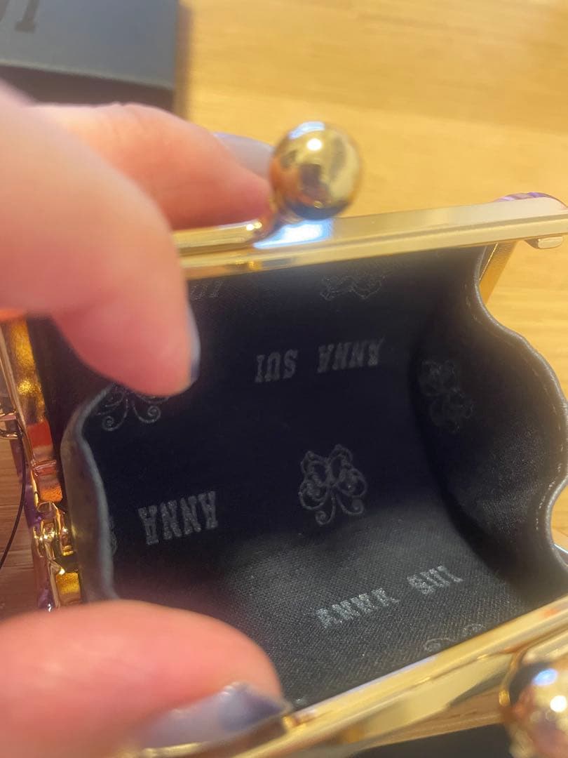 ［新品未使用］アナスイ　ドルチェⅡ がま口小銭入れ　ケース