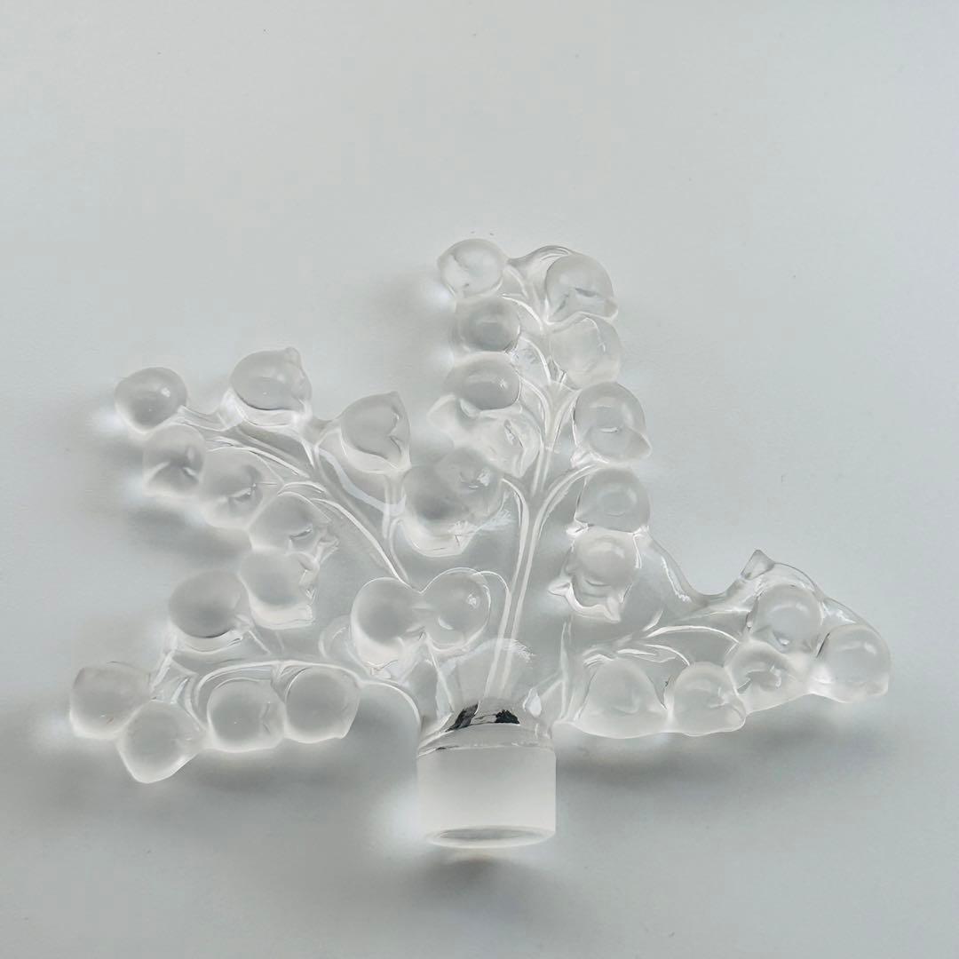 【未使用★美品】ルネ ラリック 香水瓶 クレールフォンテーヌ すずらん