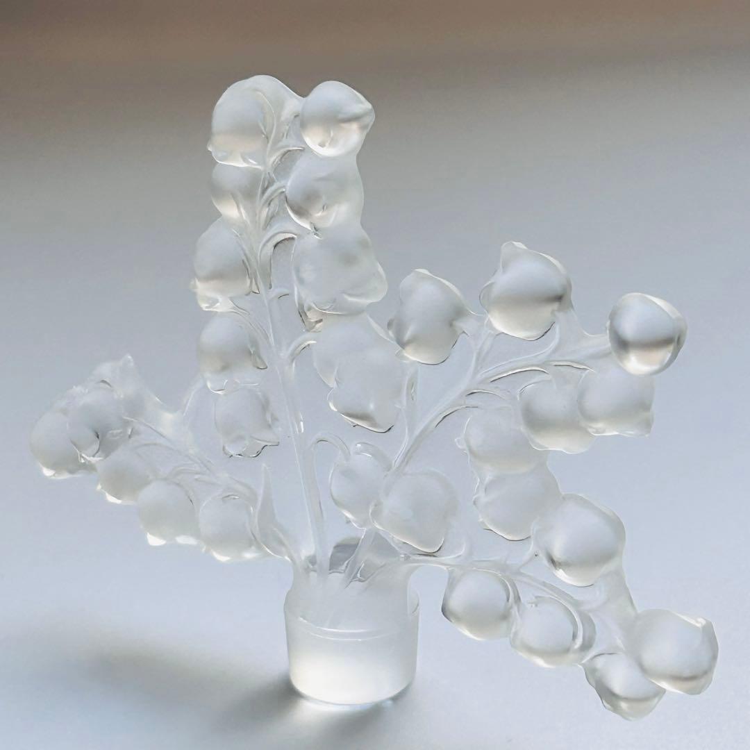 【未使用★美品】ルネ ラリック 香水瓶 クレールフォンテーヌ すずらん