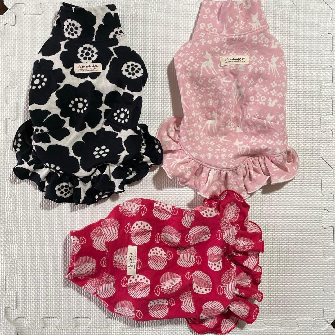 犬服　イタグレ服　ロンパース