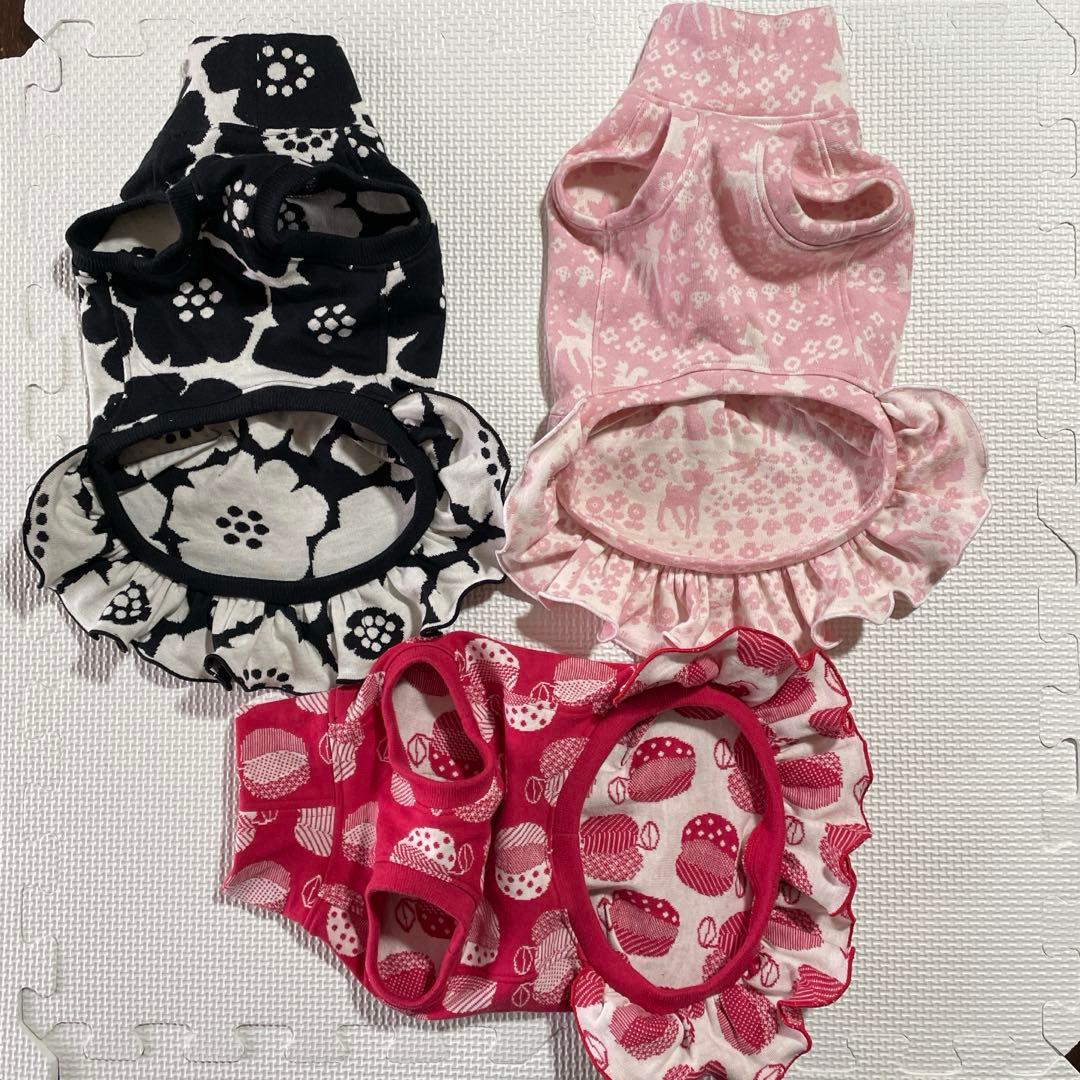 犬服　イタグレ服　ロンパース