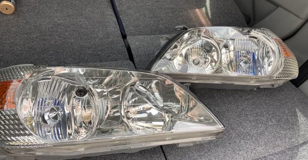 ヘッドライト 2個セット アルテッツァ前期純正