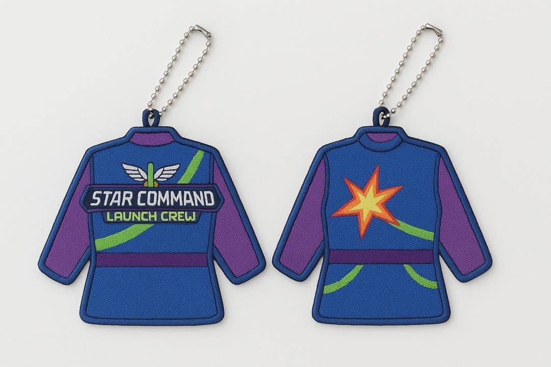 バズライトイヤー アストロブラスター ワッペンバッジ 2点セット
