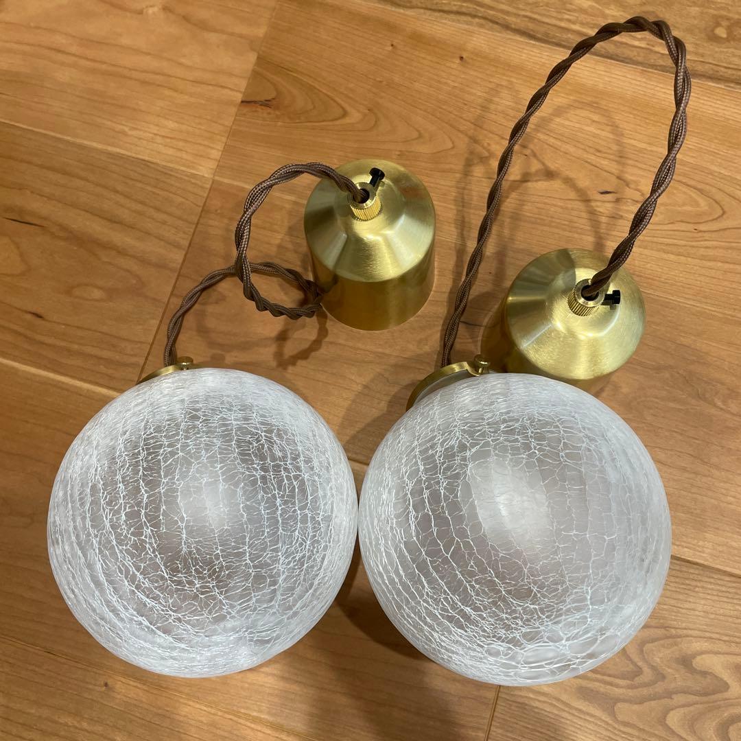 ペンダントライト 2個セット 電球付き