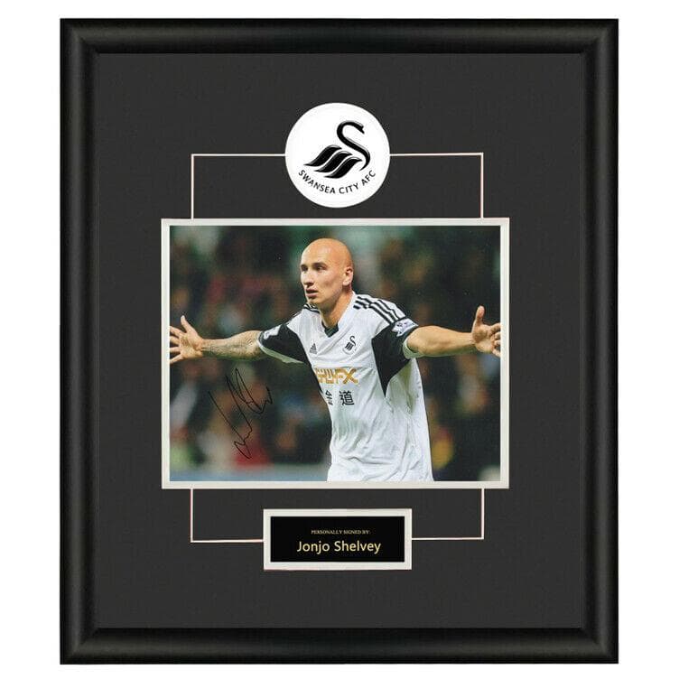 直筆サイン入り写真 ジョンジョ・シェルヴェイ ニューカッスル・ユナイテッドFC