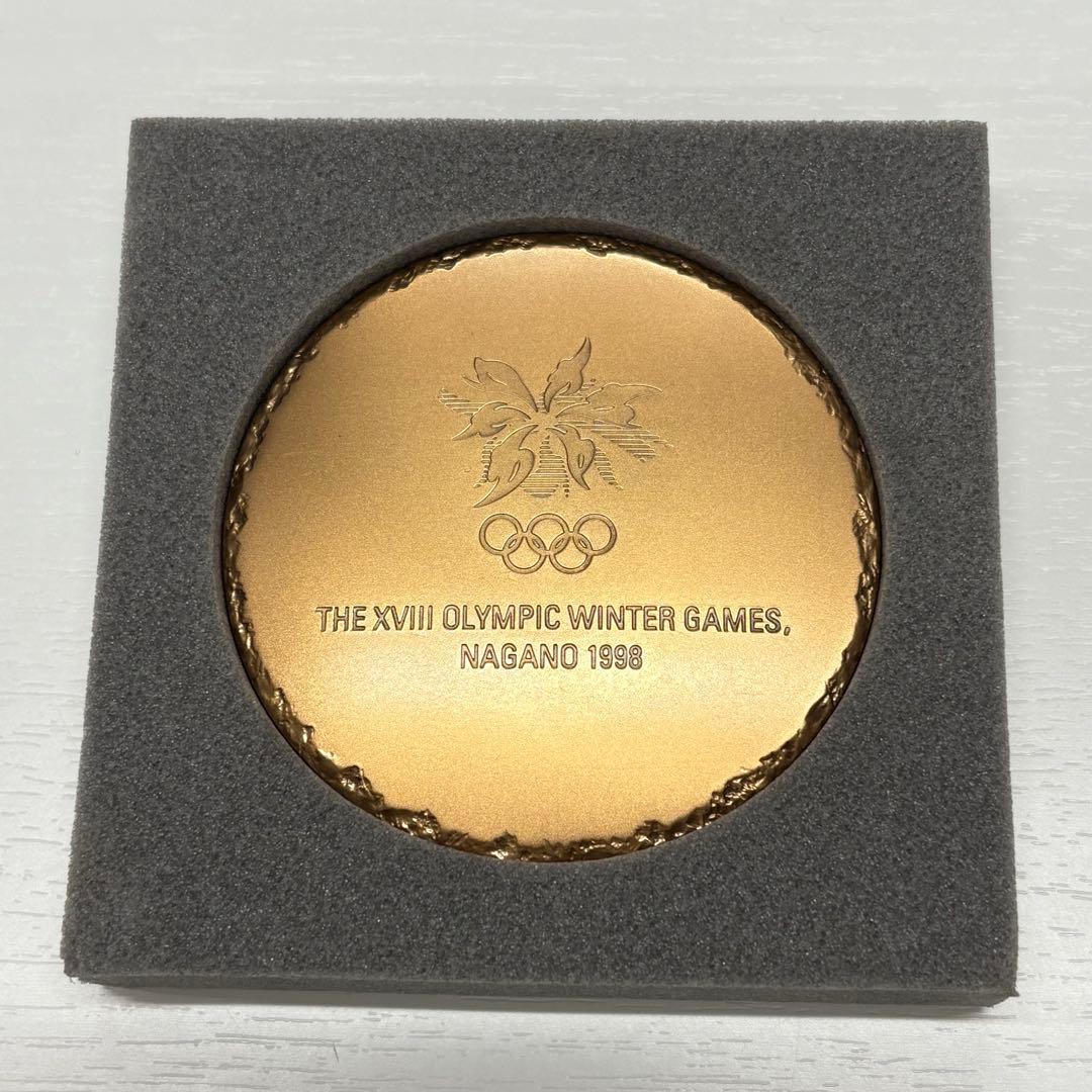 ◎長野オリンピック アイスホッケーパック/ メダル（非売品）