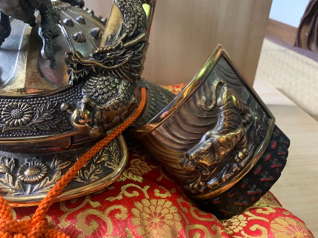 兜　置物　ビンテージ