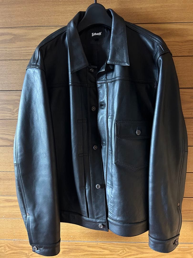 Schott ショット1st T-BACK トラッカージャケット サイズ　L