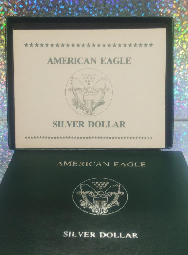 アメリカンイーグル 1ドル銀貨(1989年・保証書付)