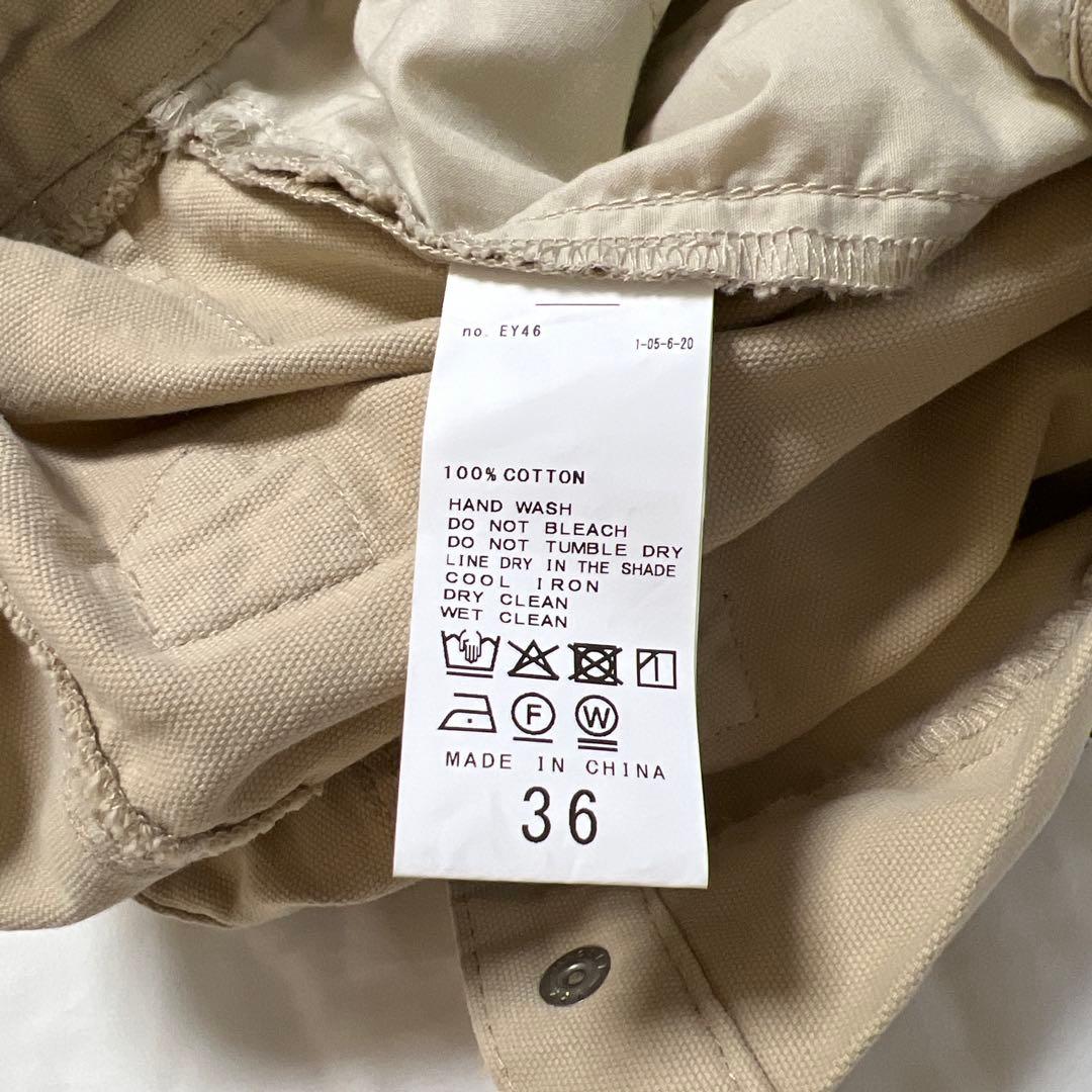 Spick and Span サスペンダー付きワーカーパンツ