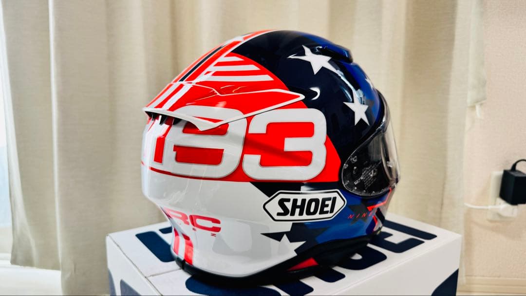 SHOEI Z-8マルケス・アメリカン・スピリット　TC-10