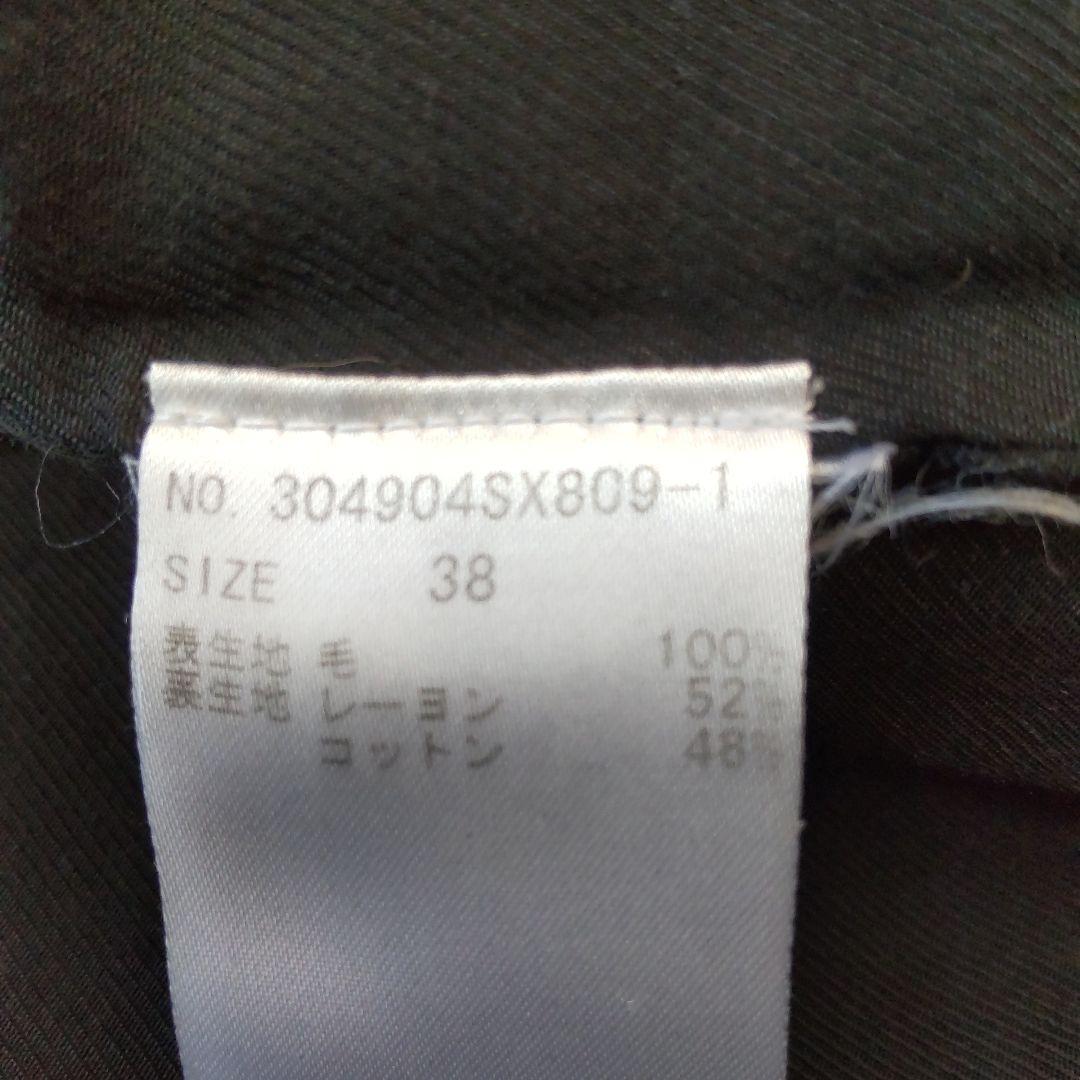 美品 ステラマッカートニー 定番 ダブル チェスターコート ブラック 38