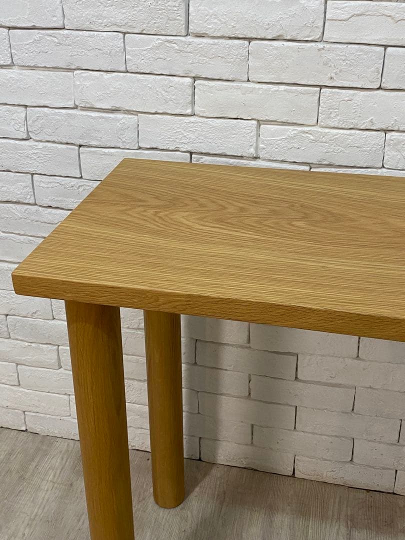 【東京都内23区配送無料】定価4万円　無印　テーブル　飾り棚　机　サイド　ナイト