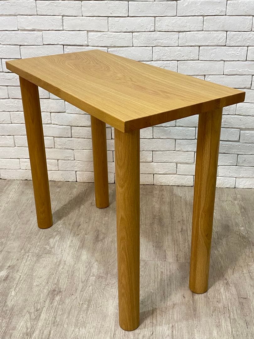 【東京都内23区配送無料】定価4万円　無印　テーブル　飾り棚　机　サイド　ナイト