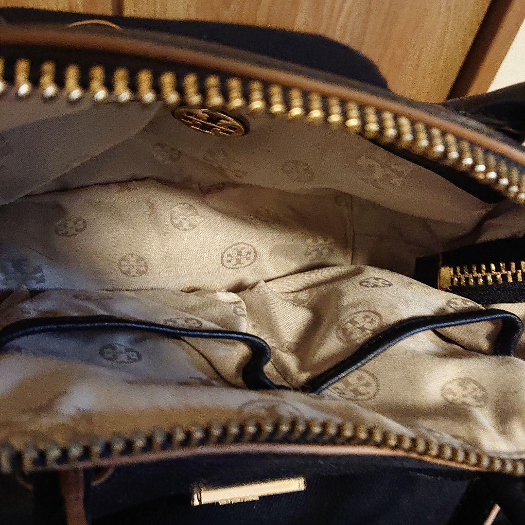 複数回使用 Tory Burch ブラック ショルダーバッグ