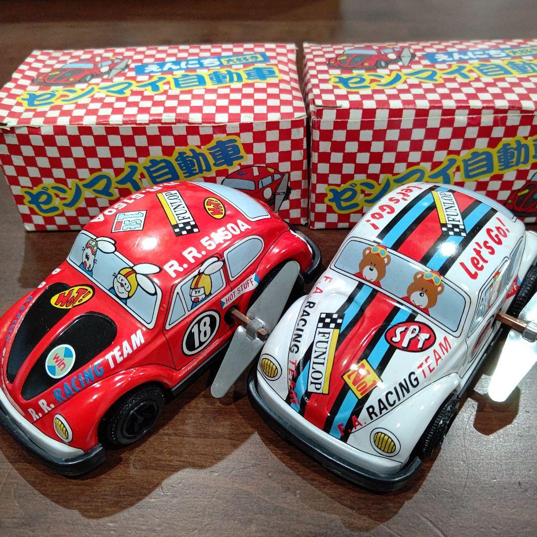 【希少】えんにち大好き ゼンマイ自動車 フォルクスワーゲン ビートル ブリキ