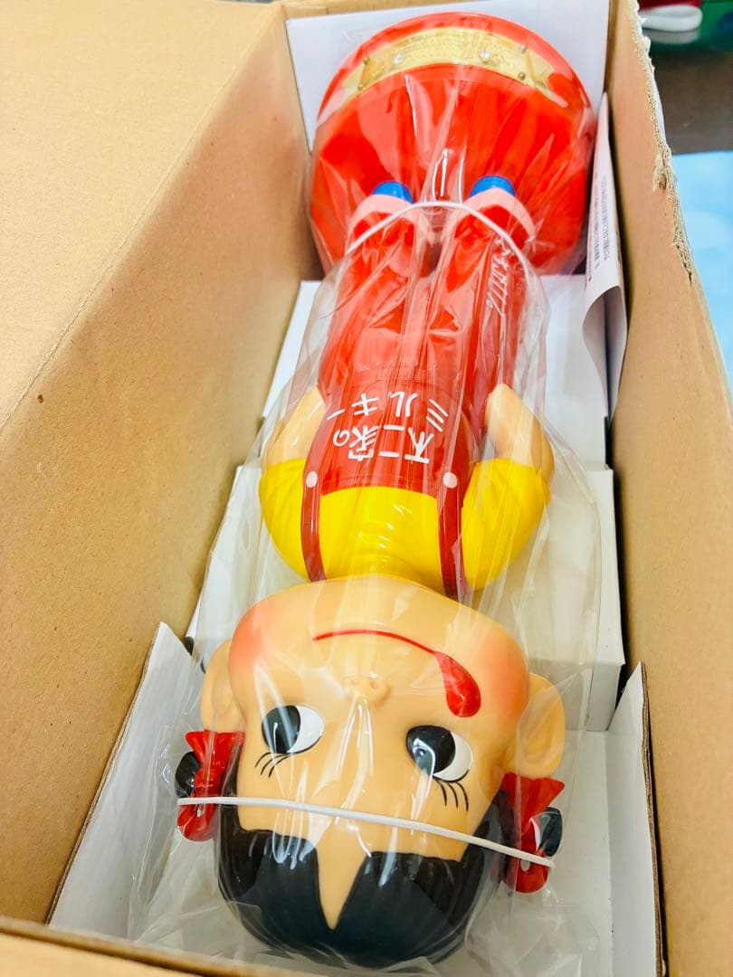 【箱付き】　ペコちゃん　100th Anniversary　首振り人形　非売品