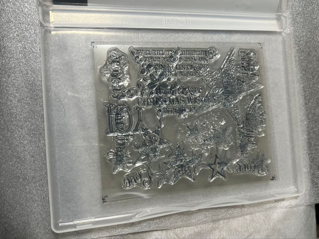 １点限り！最終価格です♡未使用　星スタンプ２個とダイ３点セット　スタンピンアップ