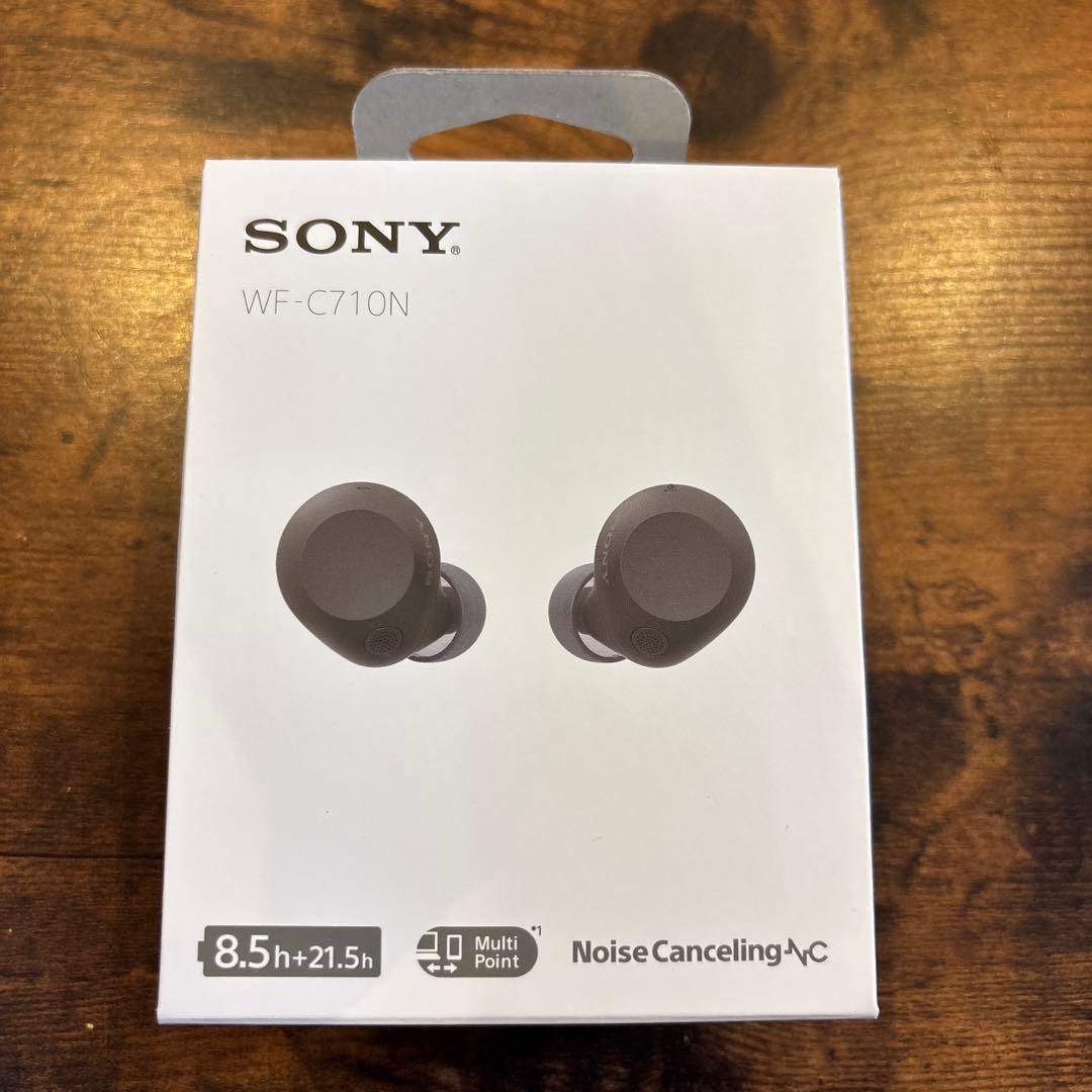 SONY WF-C710N ブラック ワイヤレスイヤホン