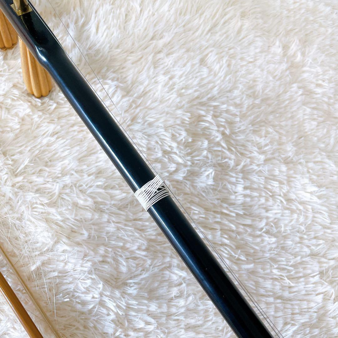 【音出しOK】二胡　蛇皮製　ハードケース付き