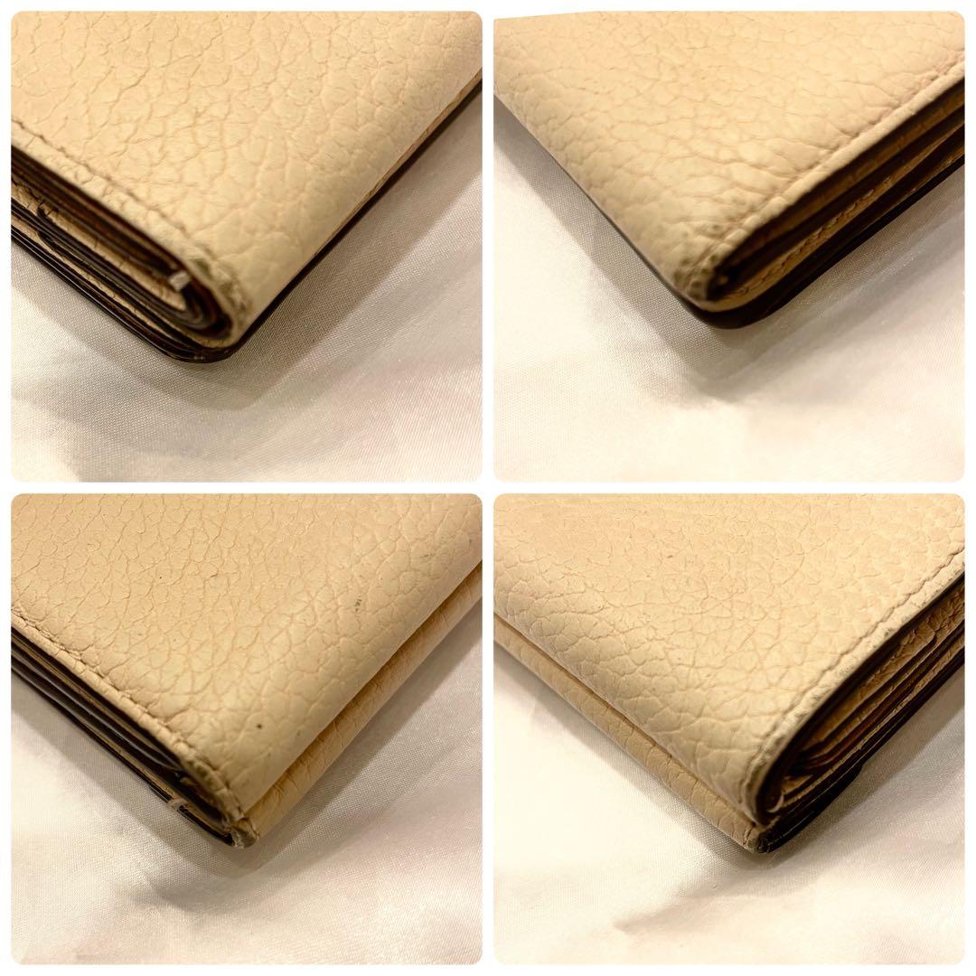 【良品】現行モデル DELVAUXデルヴォー　3つ折財布 レザー