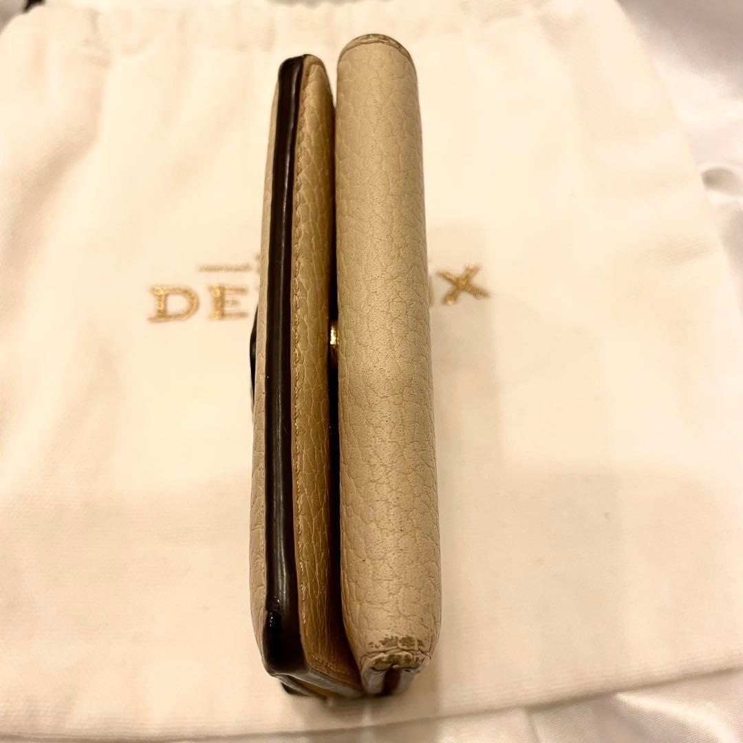 【良品】現行モデル DELVAUXデルヴォー　3つ折財布 レザー