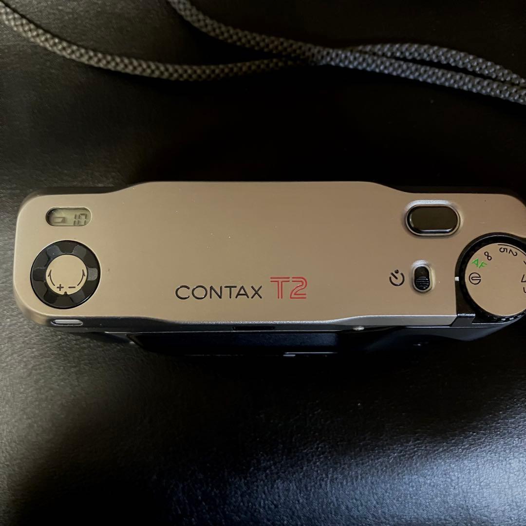 【美品】CONTAX T2 フィルムカメラ　35mm