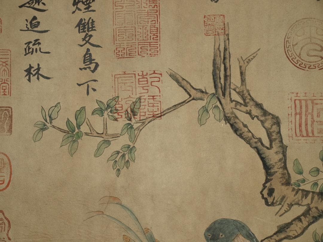 中国古美術 唐時代の人物図　肉筆絵　激安骨董品 BD312A13-2