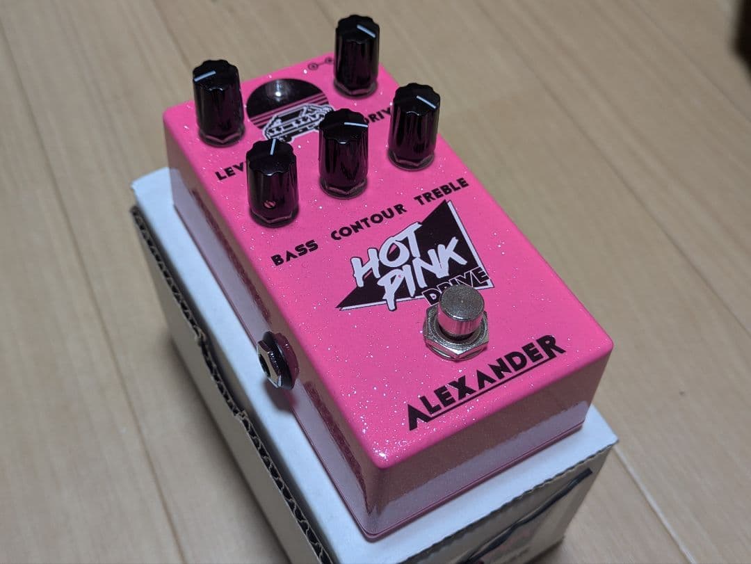ALEXANDER HOT PINK DRIVE ギターエフェクター