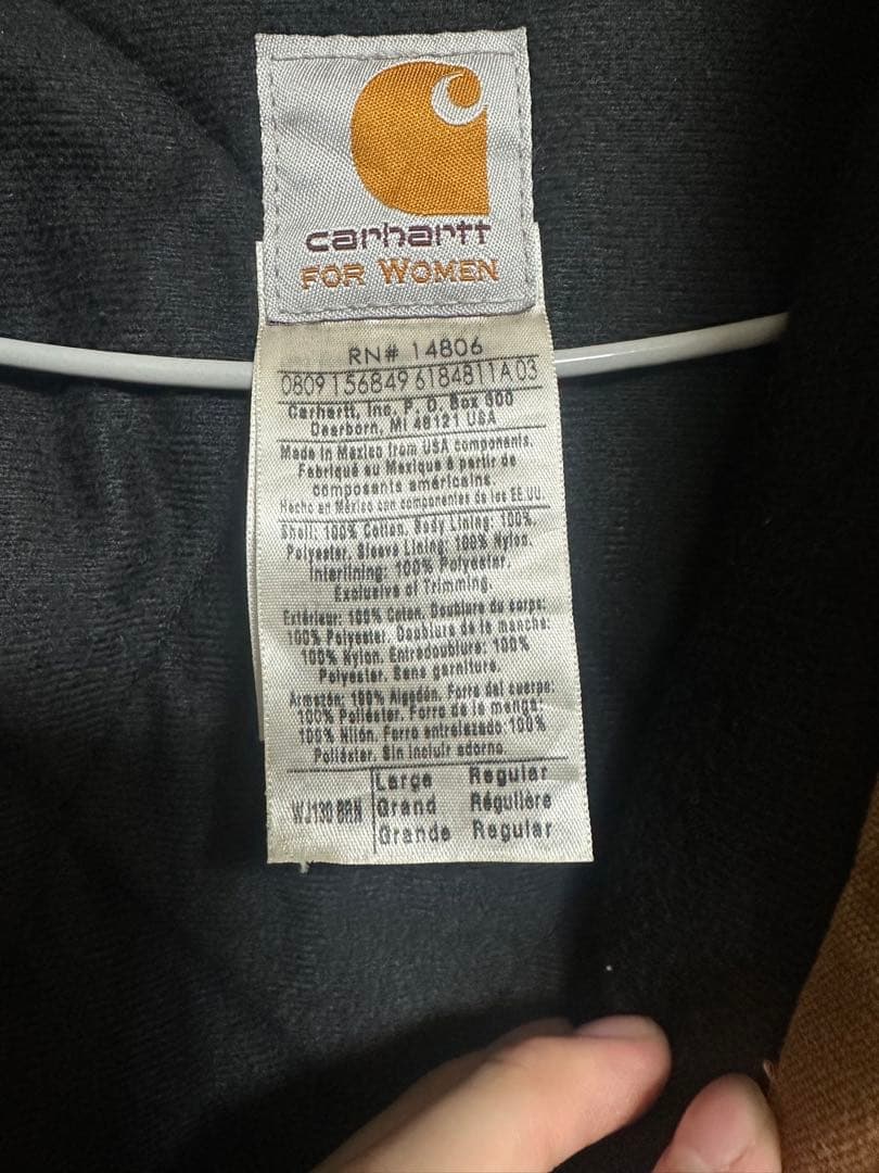 Carhartt フード付き デトロイトジャケット