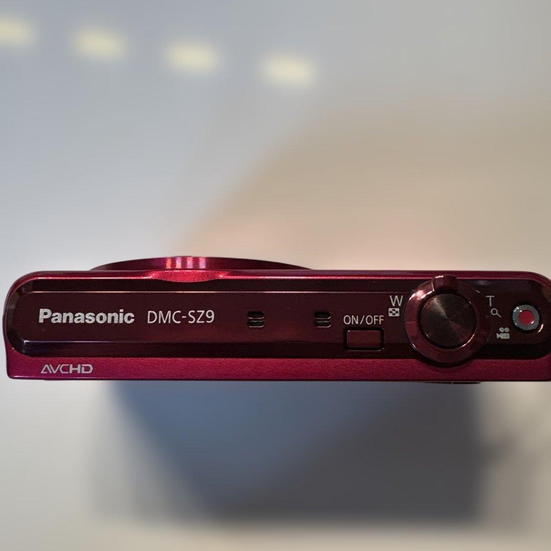 Panasonic DMC-SZ9 赤　デジカメ