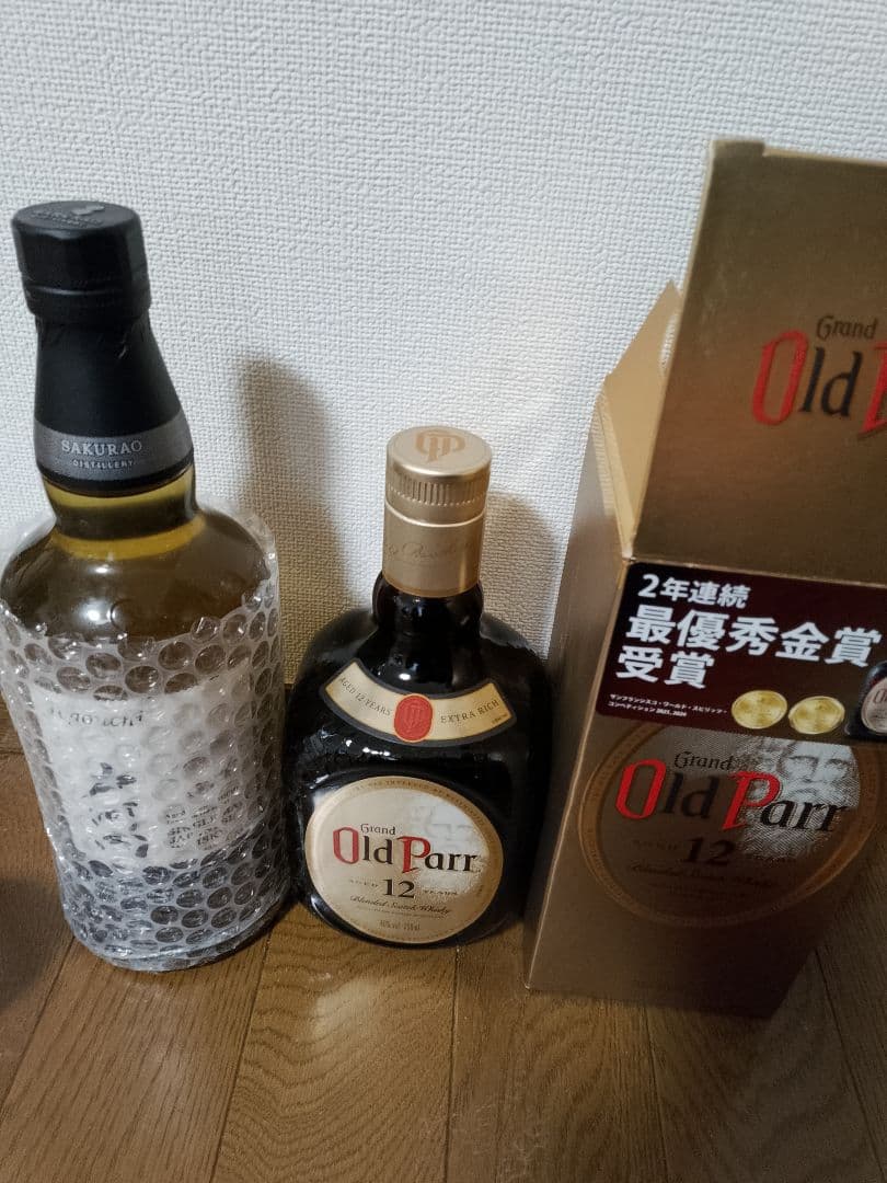 オールドパー12年シングルモルト戸河内　ウイスキー