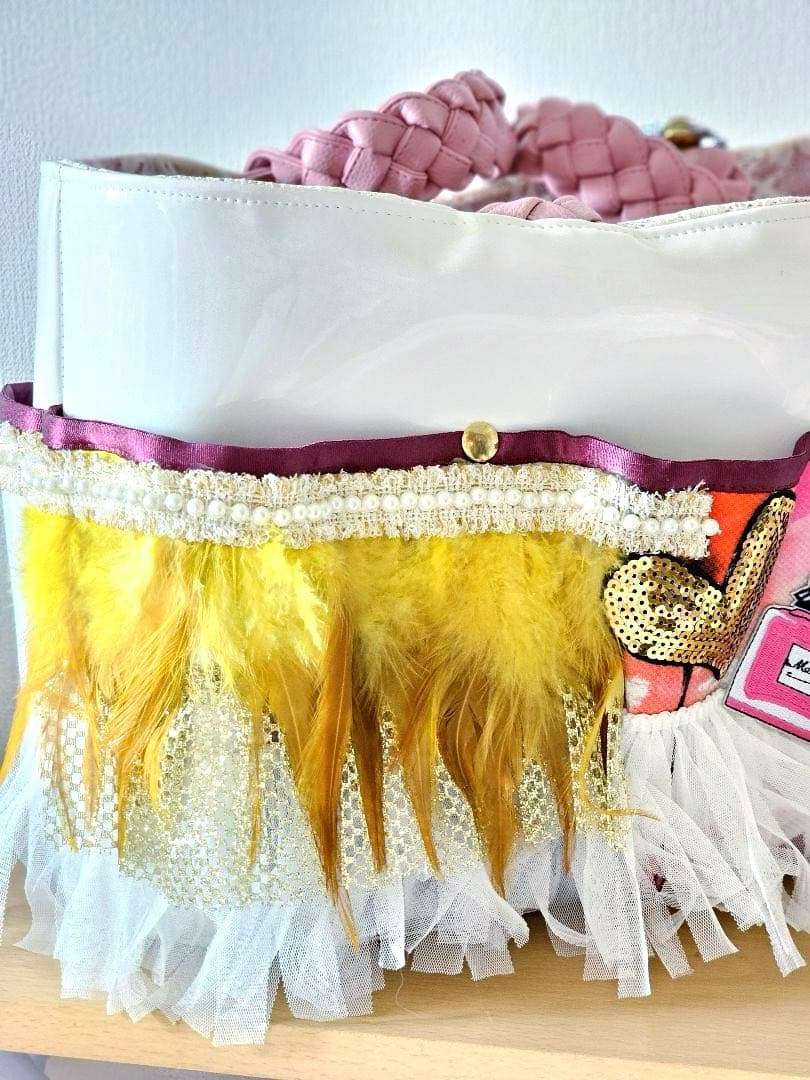 fafa １点もの！　キャリーバッグ　Lサイズ