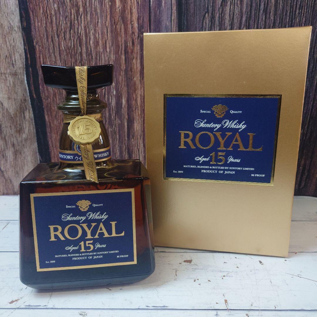 ④未開封 サントリーウイスキー  15年 700ml　お酒