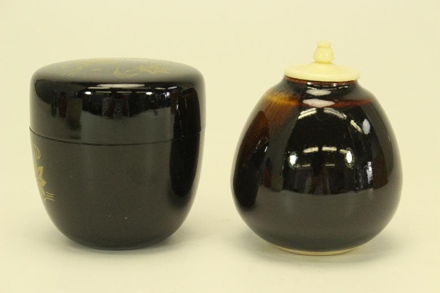 茶道具 お稽古揃い 茶碗 茶杓 建水 棗 茶入 茶筅 茶通箱まとめて(A787)