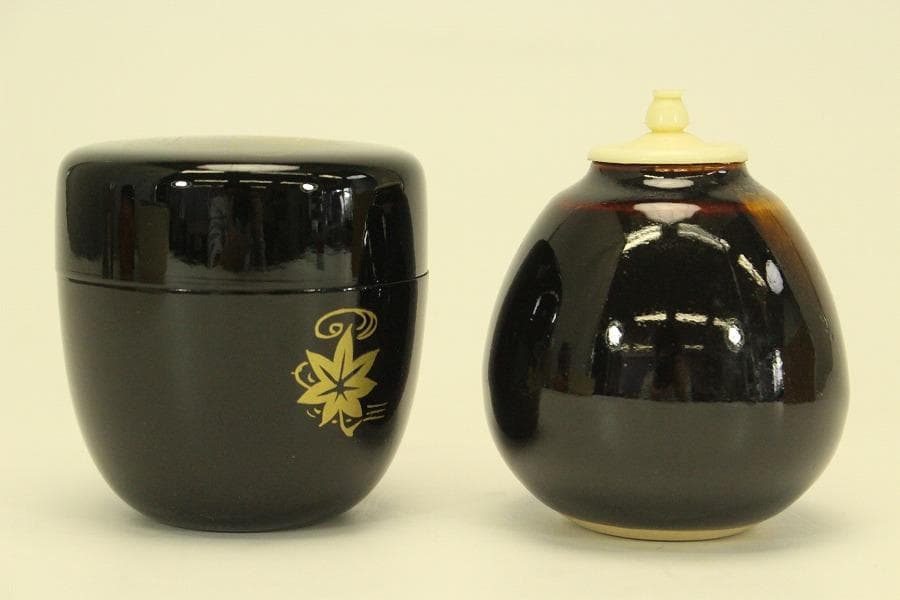 茶道具 お稽古揃い 茶碗 茶杓 建水 棗 茶入 茶筅 茶通箱まとめて(A787)