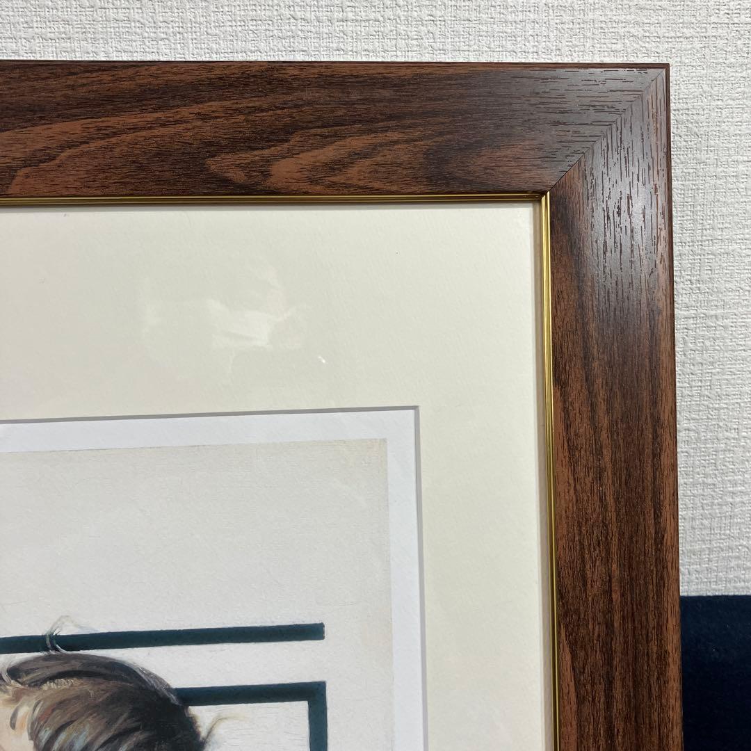 版画　ノーマンロックウェル「No Swimming」