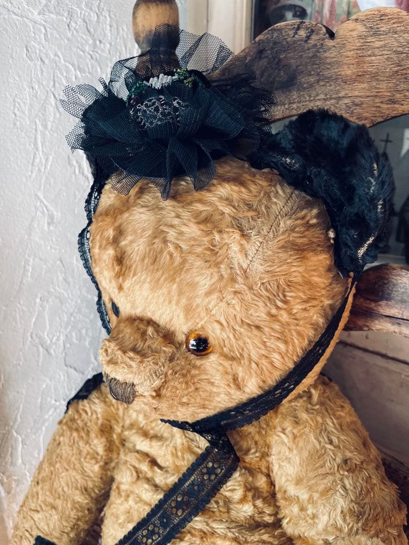 +..。*大きなスーティーベア　ヴィンテージ ベア　アンティークベア..。*゜+