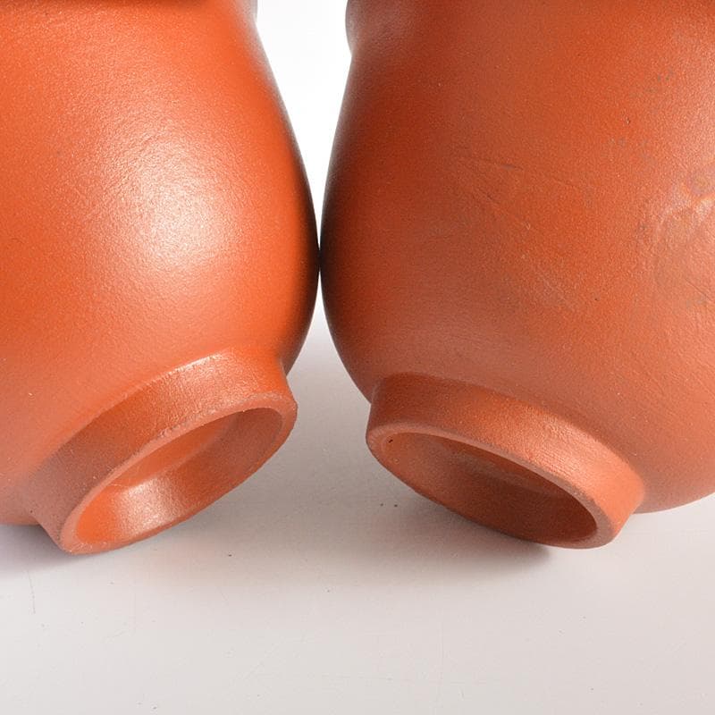 煎茶道具　紫砂　朱泥　内白釉　煎茶碗　20客まとめて　N　6670