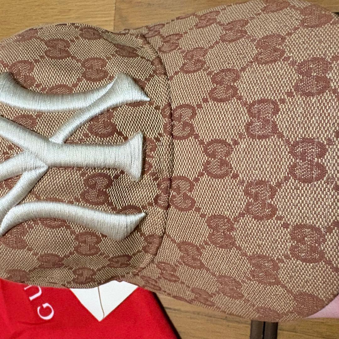 GUCCI MLB コラボ ベースボールキャップ