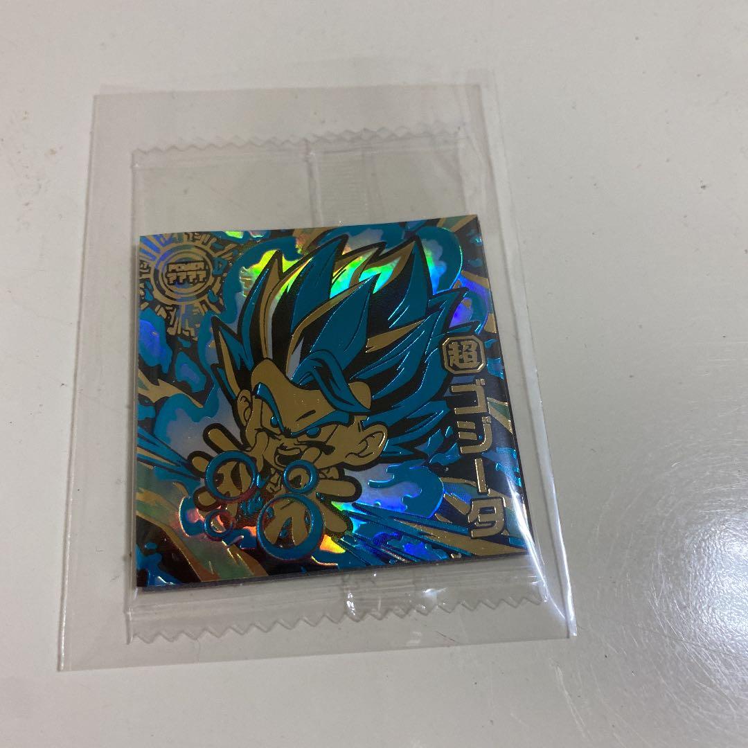 ドラゴンボール ウエハース シール　究極ゴットレア　ゴジータ　超1-cp