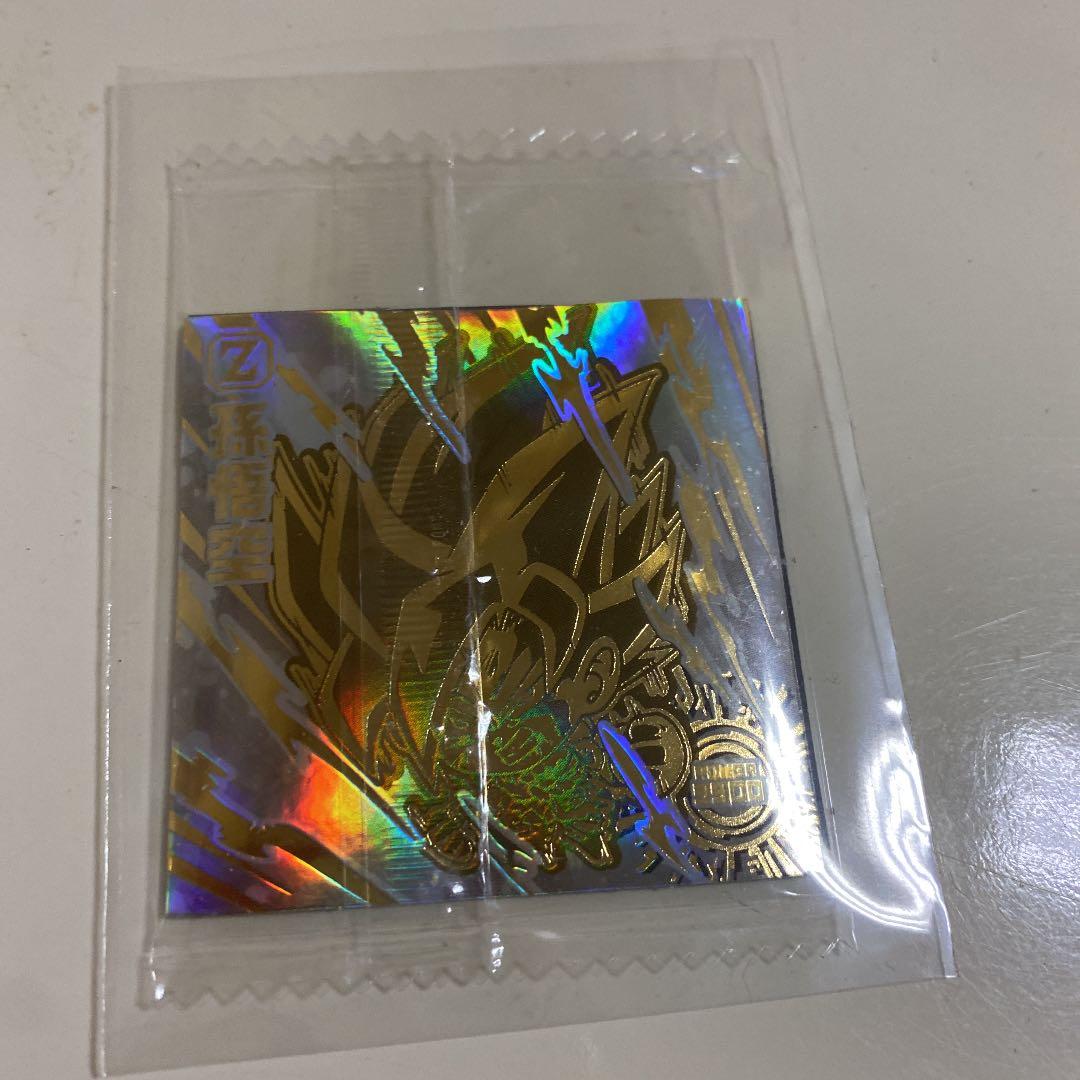 ドラゴンボール ウエハース シール　究極ゴットレア　ゴジータ　超1-cp