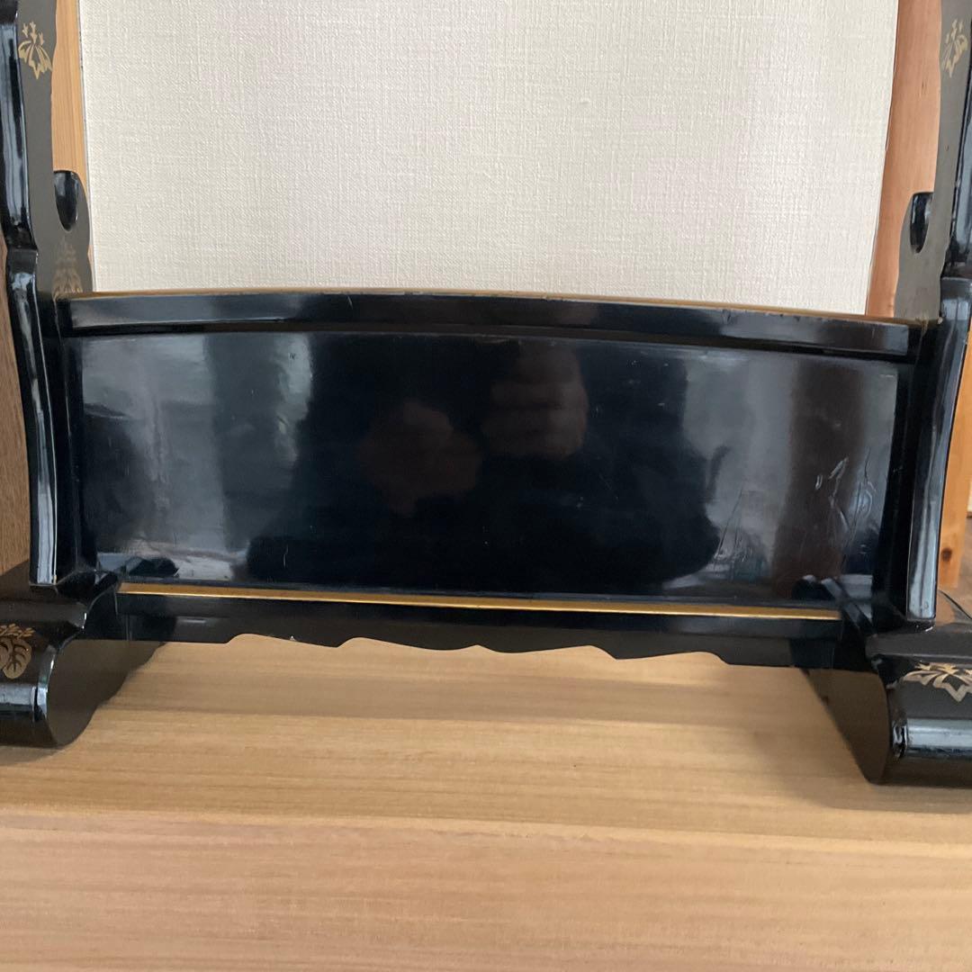 蒔絵鳳凰五七桐文刀掛　江戸時代中期頃